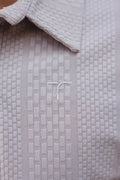 Signature Multi-Textured Chevron Polo